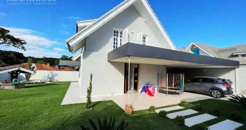 Casa com 4 dormitórios à venda, 325 m² por r$ 2.000.000,00 - jardim floresta - atibaia/sp
