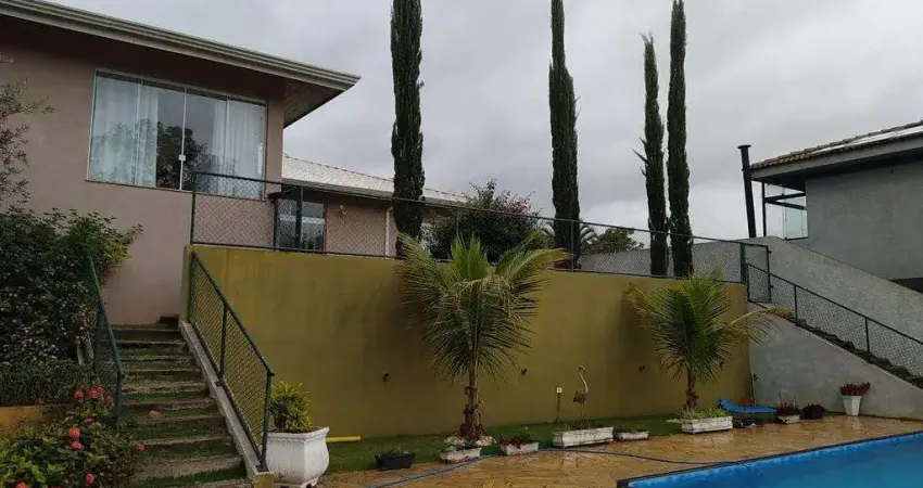 Casa com 4 dormitórios, 500 m² - venda por r$ 2.200.000,00 ou aluguel por r$ 11.300,00/mês - condomínio serra da estrela - atibaia/sp