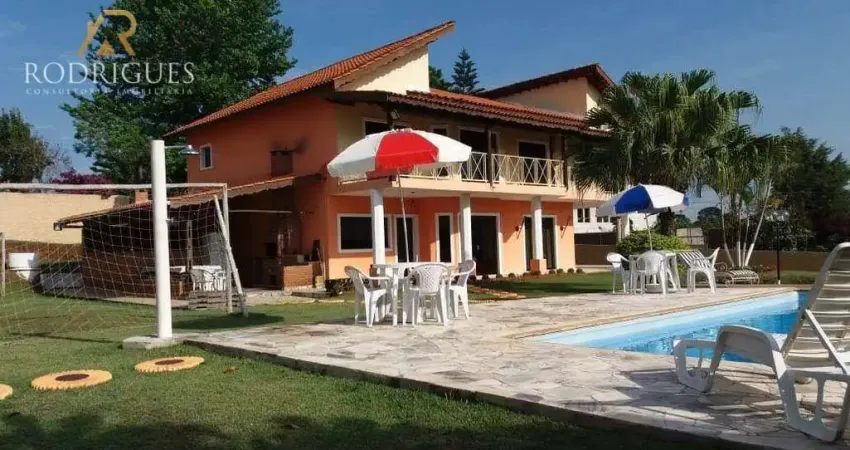 Casa com 6 dormitórios, 463 m² - venda por r$ 2.700.000,00 ou aluguel por r$ 8.500,00/dia - jardim estância brasil - atibaia/sp