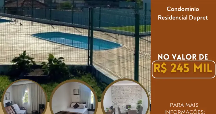 Lindo Apartamento no Condomínio Residencial Dupret em Senador Vasconcelos