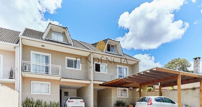 Sobrado com 3 quartos à venda, 139 m2 por R  670.000 - Santa Felicidade - Curitiba PR