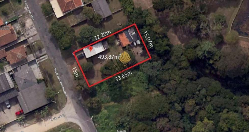 Terreno à venda, 493 m2 por R  900.000,00 - Xaxim - Curitiba PR