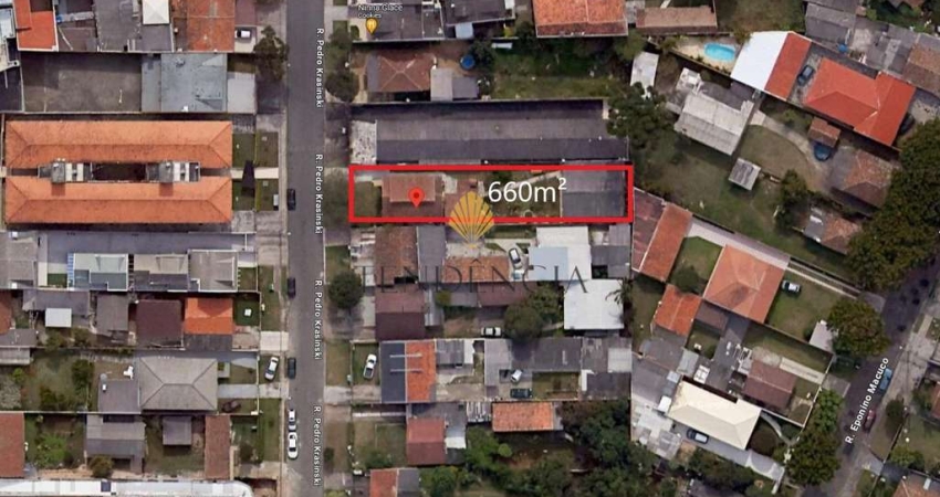 Terreno à venda, 660 m2 por R  985.000,00 - Capão Raso - Curitiba PR