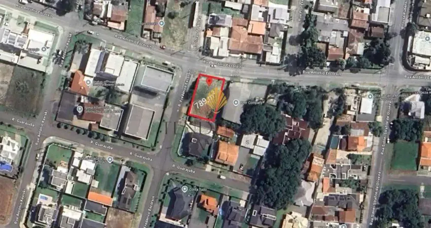 Terreno à venda, 788 m2 por R  1.050.000,00 - São Braz - Curitiba PR