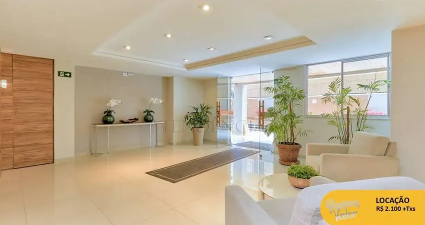 Apartamento com 2 quartos para locação, portão, curitiba - pr