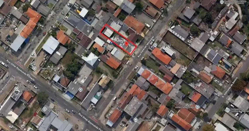 Terreno à venda na Rua Estevam Monastier, 142, Xaxim, Curitiba