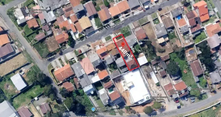 Terreno à venda na Rua Pitanguá, 109, São Braz, Curitiba