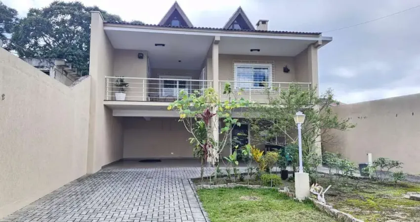 Sobrado com 295 m2 privativos - 5 quartos- 6 vagas no são braz, curitiba - pr