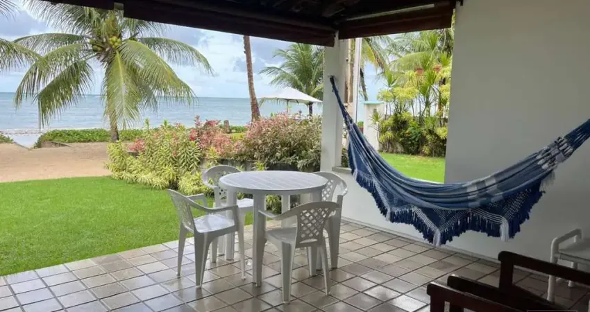 Casa a beira-mar de tamandaré, campas, toda mobiliada, com 1º andar, com 4 quartos, sendo 1 suíte.