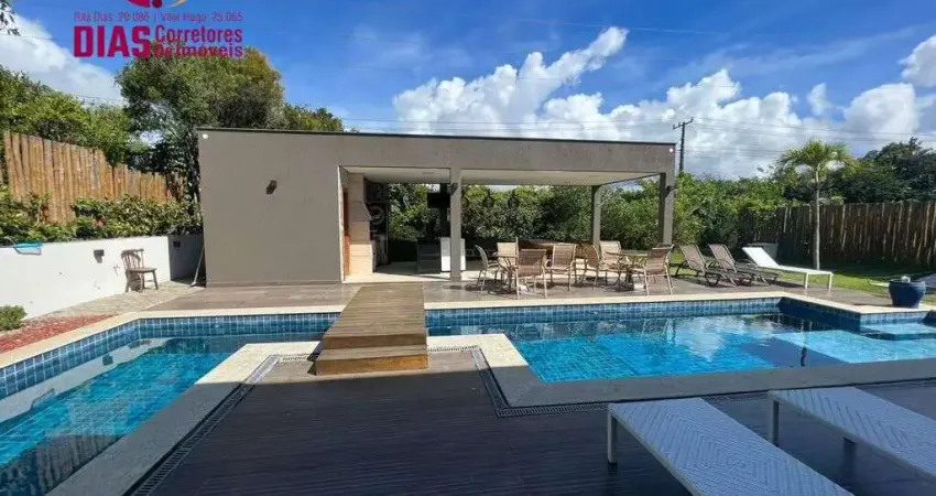 Casa com 6 suítes no Condomínio Quintas das Lagoas Itacimirim, Camaçari/BA
