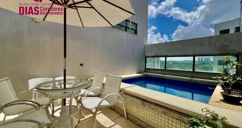 Apartamento Cobertura Duplex  à venda 4/4 sendo 2 suítes com 200m² em Patamares, Salvador/BA
