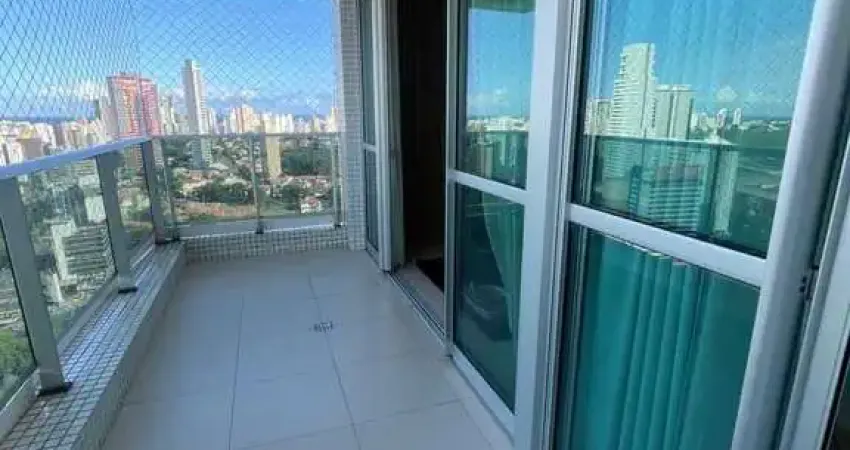 Vendo Lindo Apartamento com 78,76m2, nascente, andar alto vista mar com 2 suítes no Caminho das Árvores, Salvador/BA
