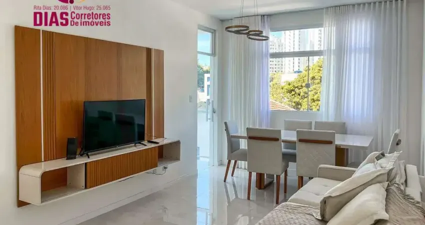 Alugo Apartamento mobiliado e decorado na Graça com 3/4, suíte, cozinha Americana, 1 vaga garagem - Salcador/BA.