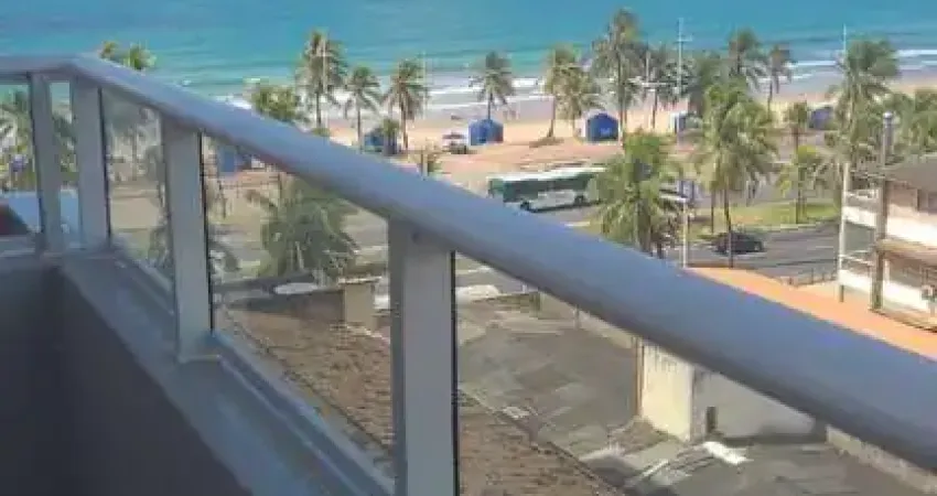 Alugo lindo Apartamento Cobertura duplex novo mobiliado em frente praia 1/4 suíte, 2 vagas, total infraestrutura - Piatã - Salvador/BA.