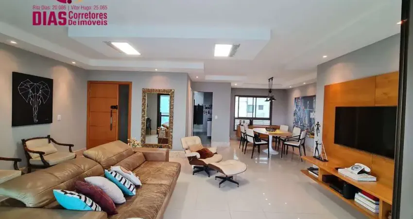 Alugo em exclusividade apartamento mobiliado no resort le parc com 166m2, 4/4, 3 suítes, 3 vagas e 01 depósito - patamares - ssa/ba.