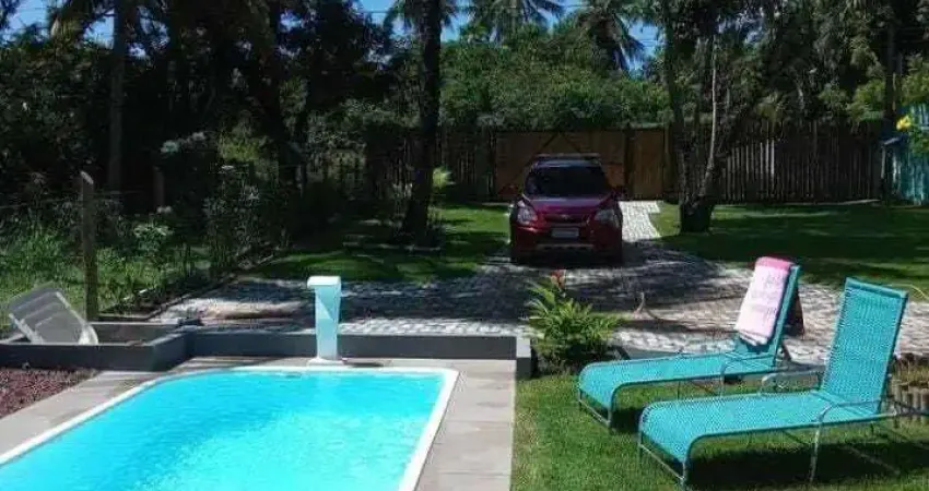 Vendo em exclusividade e oportunidade Lindo Sítio com 1.200m2 total com casa térrea nova com piscina, espaço gourmet e muita área verde para ampliação e cultivo de frutos, todas bancadas e mater