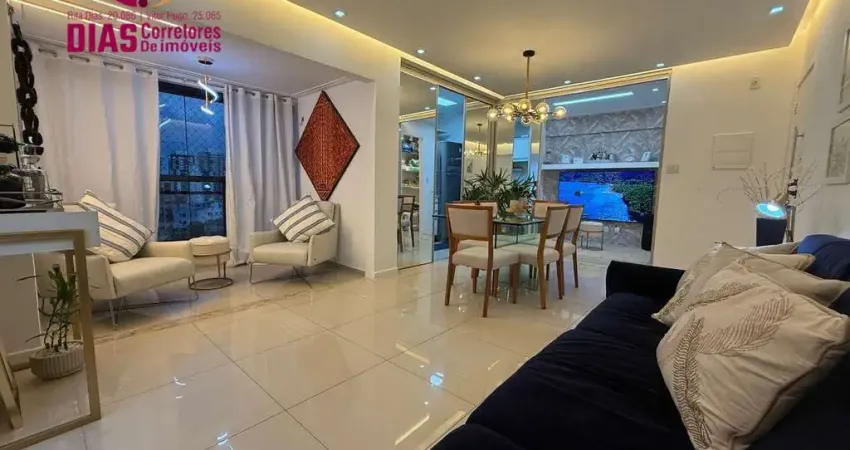 Vendo lindo Apartamento nascente reformado com 24, reversível para 3 da sala de tv, varanda, podendo vender mobiliado Vila Laura - Salvador/BA