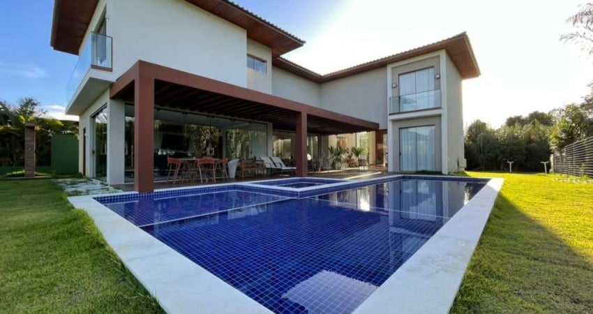 Casa alto padrão, 6 lindas suítes. Condomínio Ilha dos Pássaros-Praia do Forte