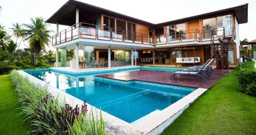 Casa com 4 dormitórios para alugar, por R$ 7.000/dia - Praia do Forte - Mata de São João/BA