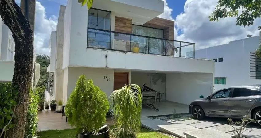 Belíssima casa alto padrão, 5 lindas suítes. Condomínio Alphaville Litoral Norte 2