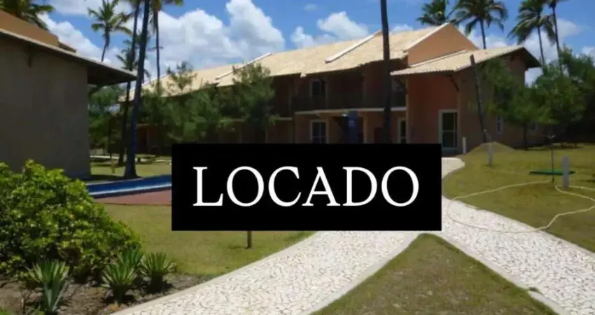 Village com 1 dormitório para alugar, 40 m² por R$ 1.700/mês - Condomínio Aldeia Saint Sebastien Beira Mar em Arembepe
