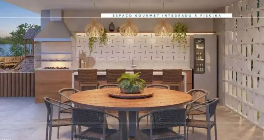 Apartamento com 2 dormitórios à venda, 55 m² por R$ 397.900,00 - Buraquinho - Lauro de Freitas/BA