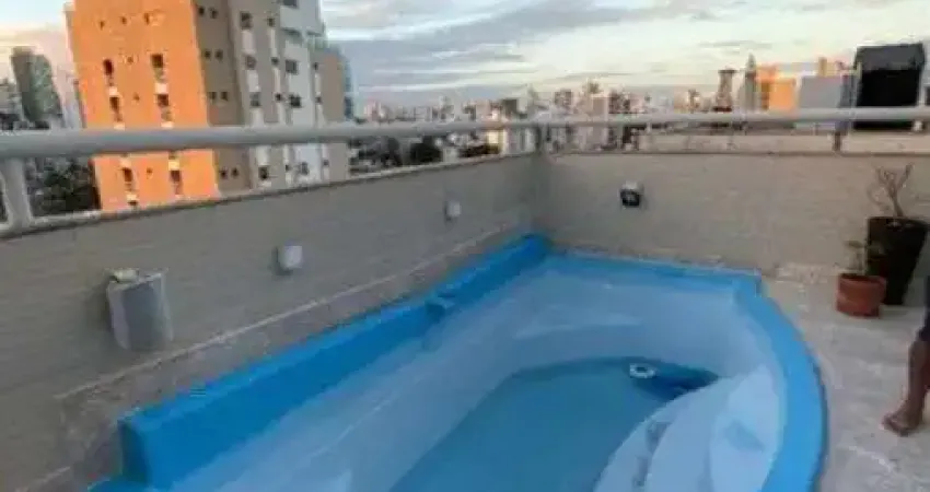 Cobertura na Pituba com 3/4, piscina e goumert, 147m2 , duplex, porteira fechada !