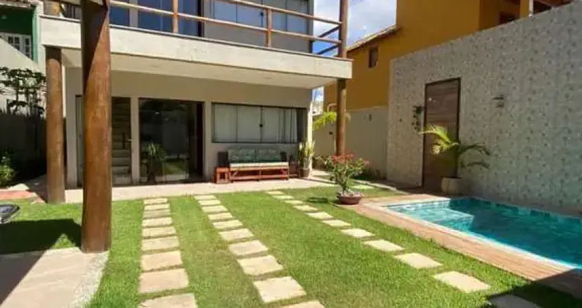 Casa a venda em condomínio beira mar, na praia do piruí em arembepe