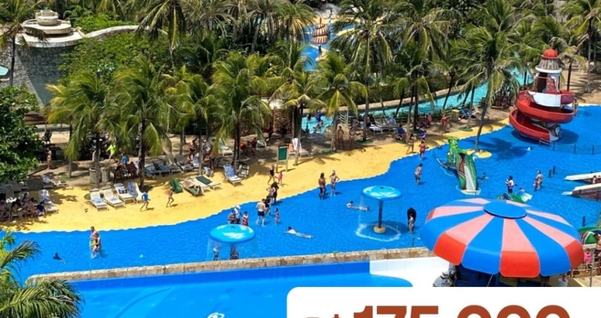 Terreno no Beach Park Porto das Dunas com VISTA MAR