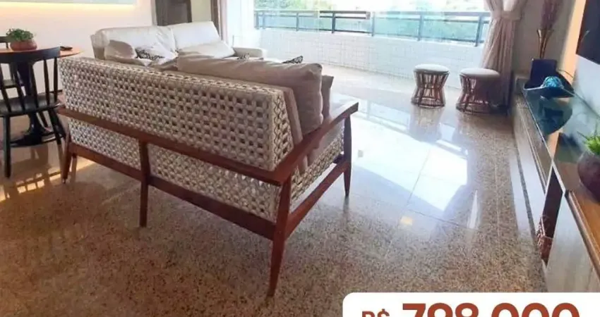 Apartamento de 148m² com 3 suítes à venda no Cocó