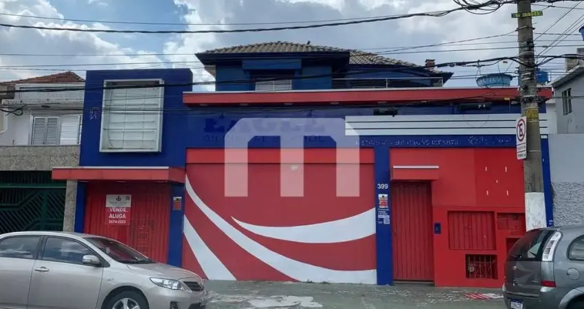 Prédio Comercial à Venda em São Paulo-SP, no Belenzinho, com 9 Salas, 11 Banheiros, 4 Vagas de Garag