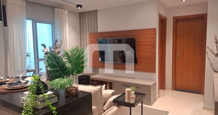 PORTEIRA FECHADA ! Apartamento  a venda de 55 m², 2 dormitórios, sala,  churrasqueira e , 1 vaga