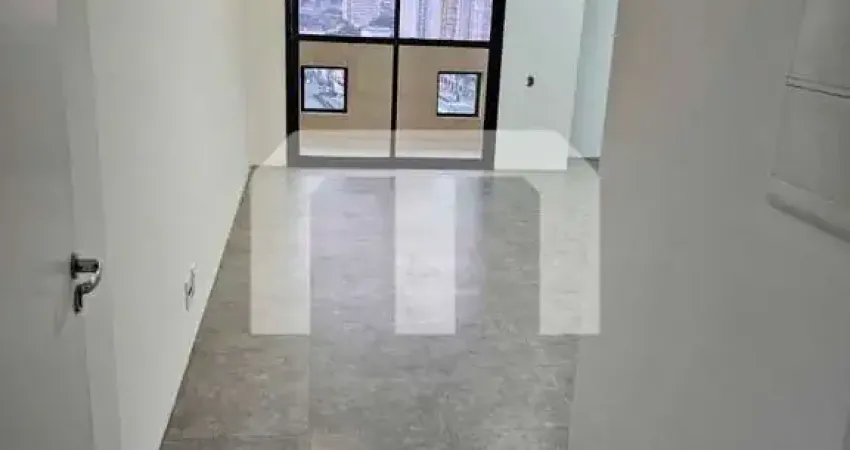 Sala comercial, locação  40 m²  vão livre  + 2 baneiros + sacada + 1 vaga