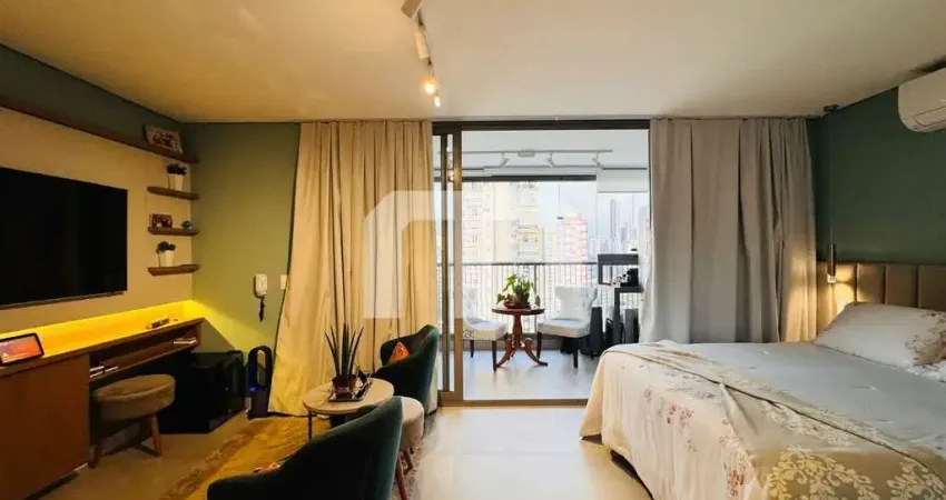 Incrível apto no almagah com 42m2 e vaga - totalmente mobiliado