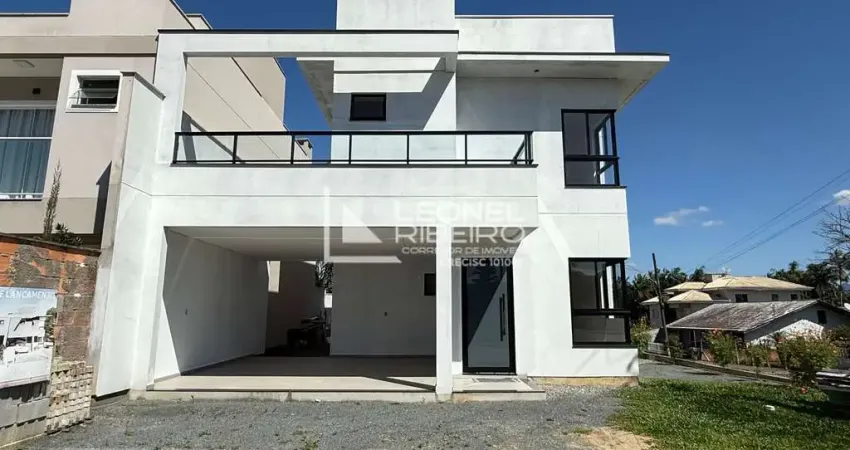 Casa sobrado com 3 dormitórios à venda, 150,41 m² no bairro das  nações - timbó/sc