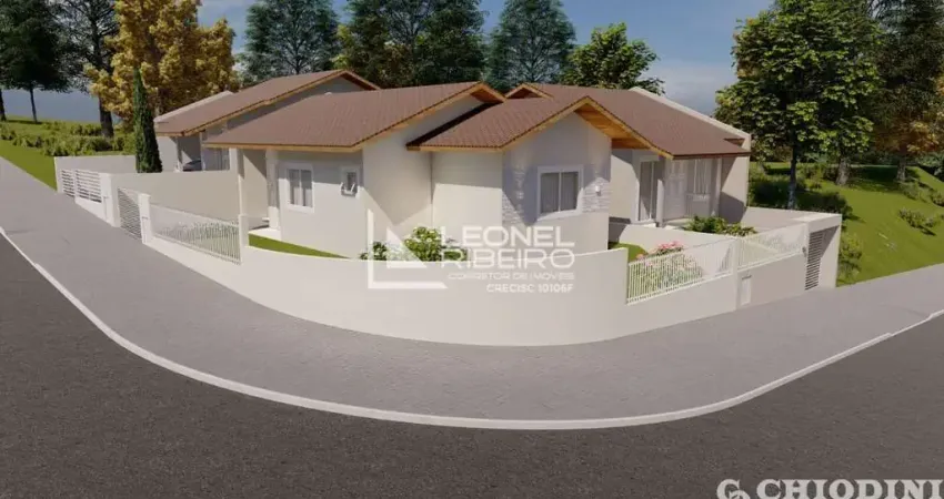 Casa com 2 dormitórios à venda, 75 m² no bairro Araponguinhas em Timbó - SC