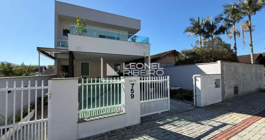 Casa sobrado à venda com 2 dormitórios suítes, 140 m² no bairro das nações em timbó-sc