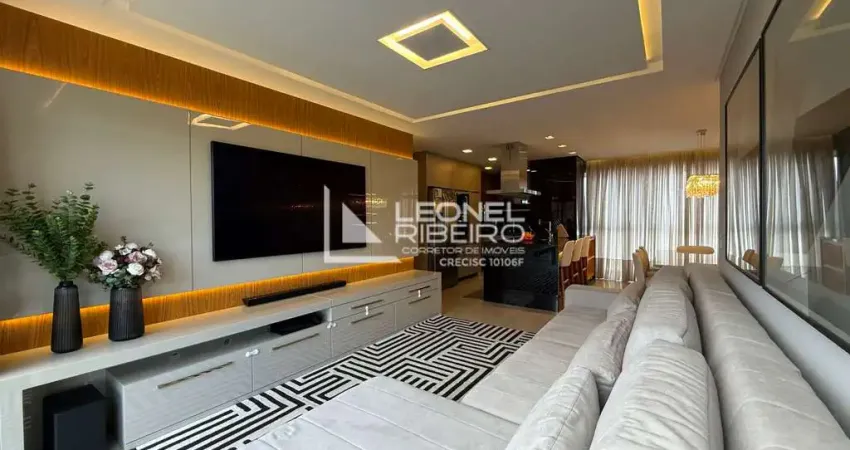 Apartamento com 3 dormitórios suítes  à venda, 128,25 m² no bairro das capitais em timbó-sc