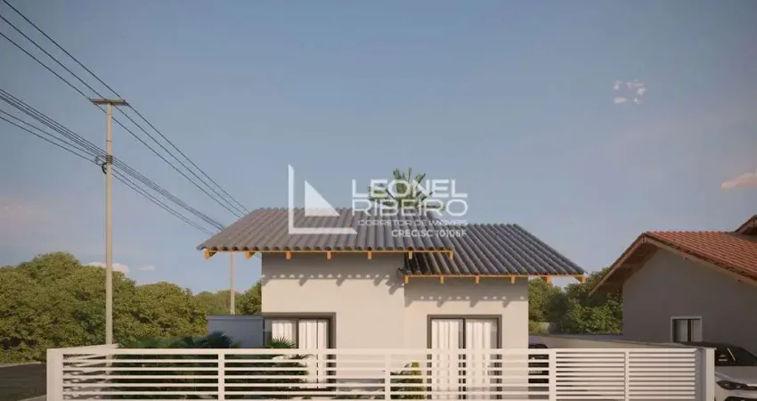 Casa com 2 dormitórios à venda, 60 m² no bairro pomeranos em timbó - sc