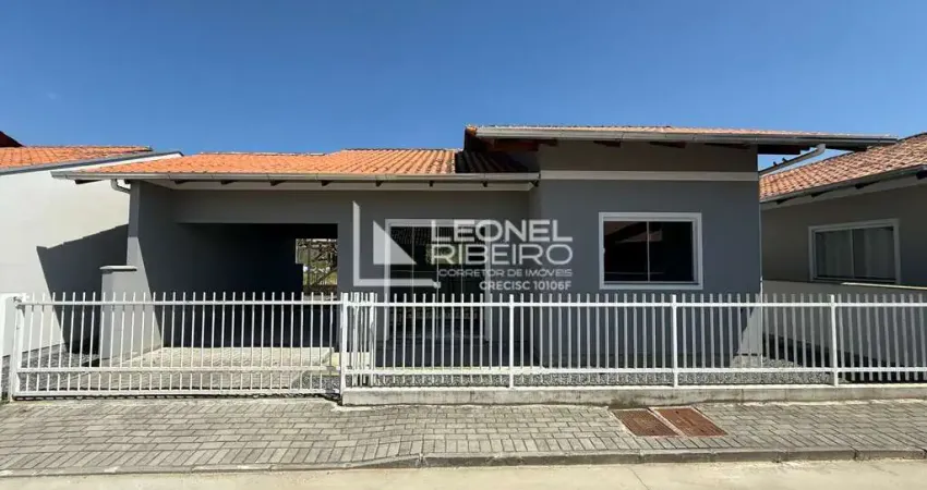 Casa à venda com 2 dormitórios, 70m² no bairro araponguinhas em timbó/sc