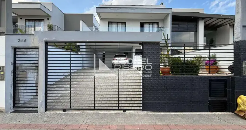 Casa sobrado à venda com 3 dormitórios (1 suíte) à venda, 175 m² no bairro quintino em timbó-sc