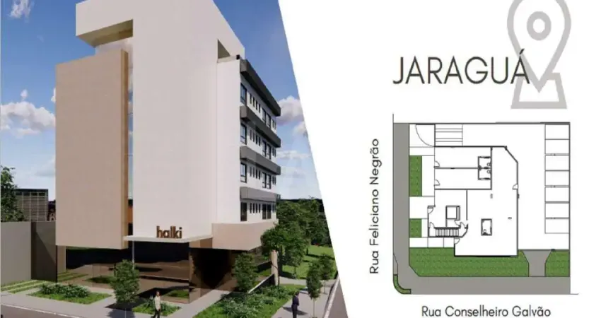 Flat à venda, 1 quarto, 1 suíte, 1 vaga, Santa Rosa - Belo Horizonte/MG