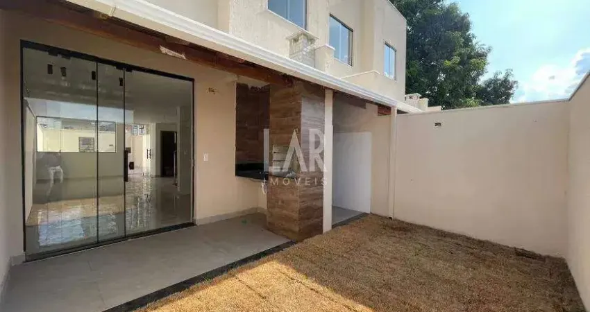 Casa Geminada à venda, 3 quartos, 1 suíte, 2 vagas, Santa Branca - Belo Horizonte/MG