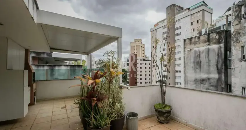Cobertura à venda, 2 quartos, 1 suíte, 2 vagas, santo antônio - belo horizonte/mg