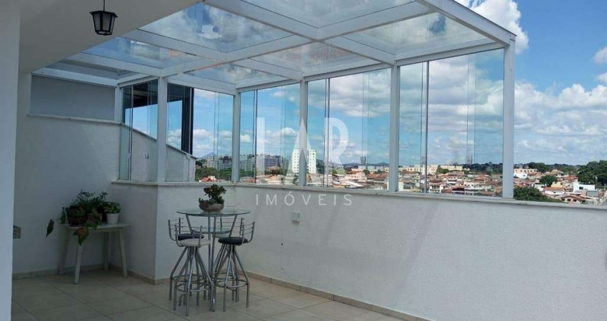Cobertura à venda, 3 quartos, 1 suíte, 1 vaga, Planalto - Belo Horizonte/MG