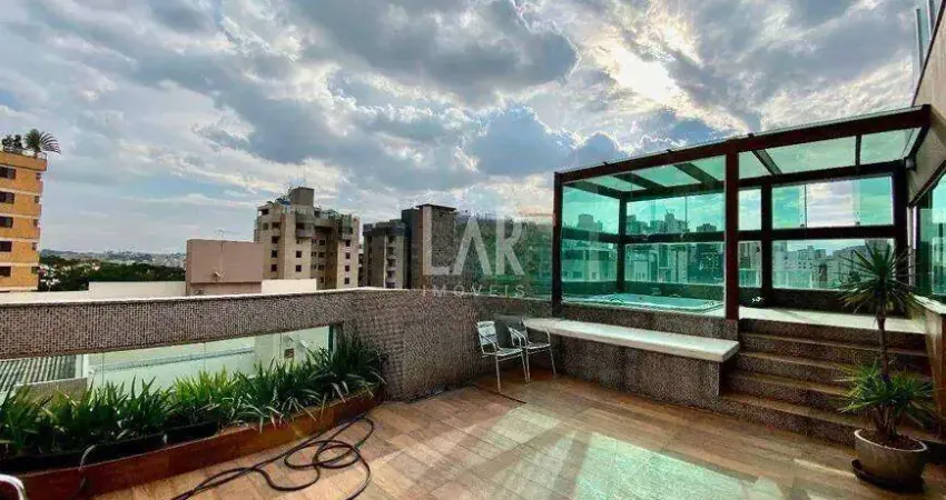 Cobertura para aluguel, 4 quartos, 2 suítes, 4 vagas, buritis - belo horizonte/mg