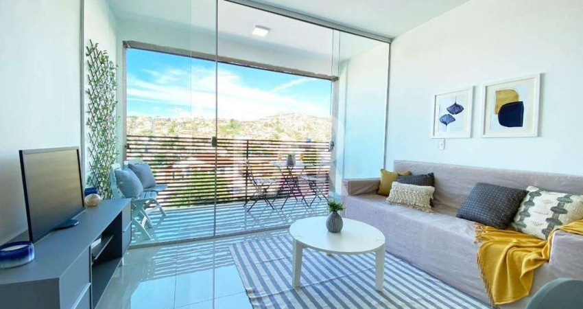 Apartamento à venda, 2 quartos, 1 suíte, 3 vagas, São Lucas - Belo Horizonte/MG