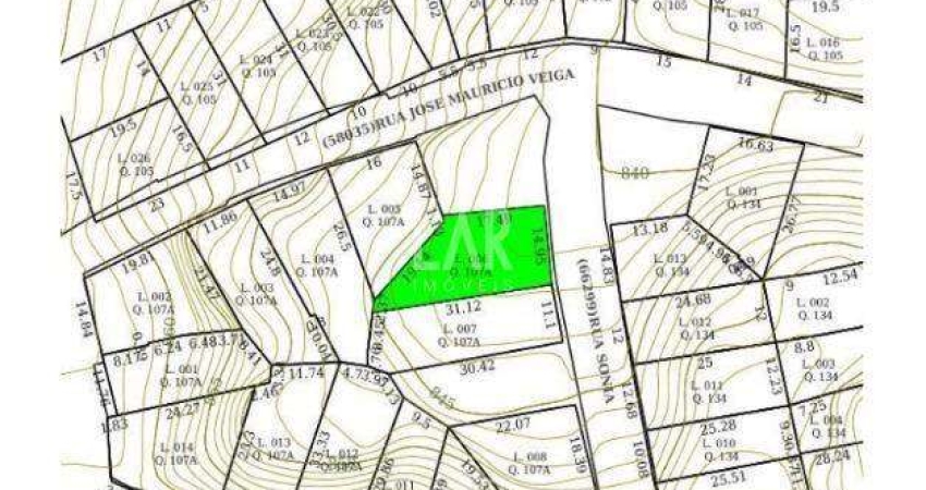 Lote - Terreno à venda, Santa Cruz - Belo Horizonte/MG