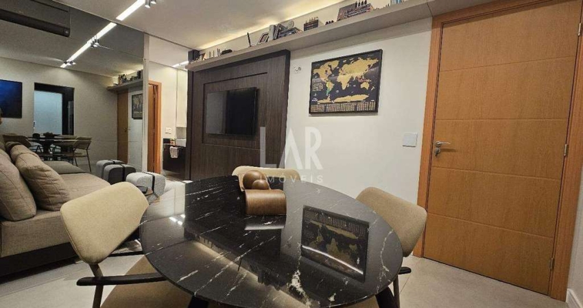 Apartamento à venda, 1 quarto, 1 suíte, 1 vaga, Funcionários - Belo Horizonte/MG
