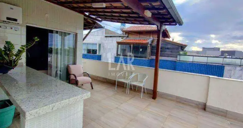 Cobertura à venda, 3 quartos, 2 suítes, 2 vagas, Estoril - Belo Horizonte/MG